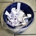 Papierkorb Papierkorb