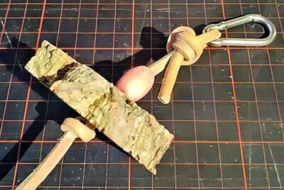 Knoten f&uuml;r Korkastscheibe