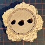 Korkastscheibe mit L&ouml;chern