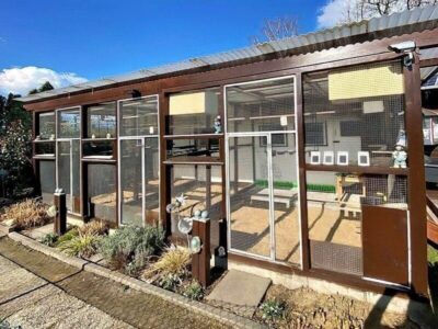 Volieren von Vogelzucht Schumacher