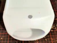 Flaschendusche - Loch oben