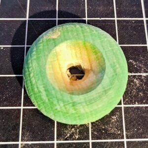 Drehspielzeug Holzrad versenkt